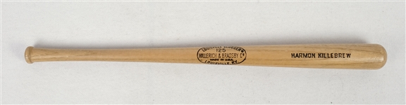 Harmon Killebrew Miniature Baseball Bat