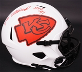 Jan Stenerud Autographed & Inscribed HOF 91 Kansas City Chiefs Full Size Helmet Beckett