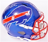 Micah Hyde Autographed & Inscribed Buffalo Bills Full Size Helmet Beckett