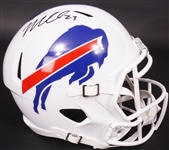 Micah Hyde Autographed Buffalo Bills Full Size Helmet Beckett