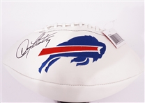 Doug Flutie Autographed Buffalo Bills Football Beckett