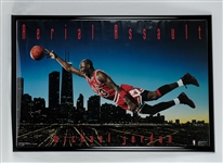 Michael Jordan Original 24x36 Nike Aerial Assault Poster