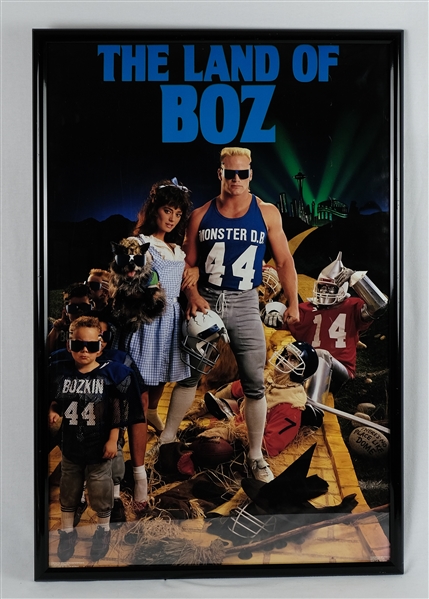 Brian Bosworth Vintage 24x36 "The Land of Boz" Poster