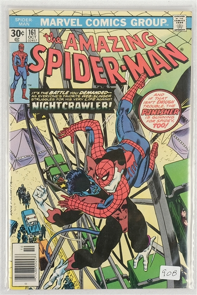 The Amazing Spider-Man Oct 1976 Comic Book Issue No 161 