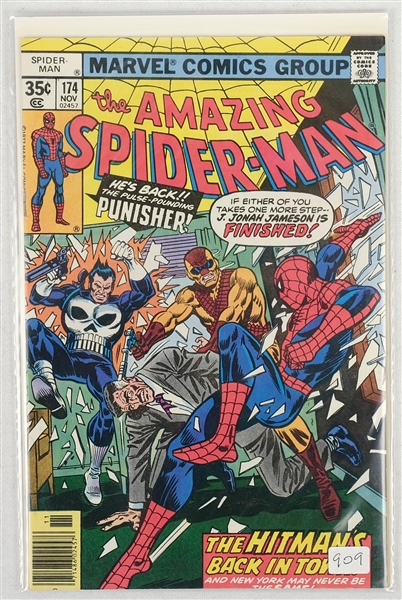 The Amazing Spider-Man Nov 1977 Comic Book Issue No 174 