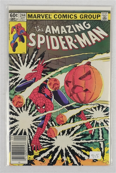 The Amazing Spider-Man Sept 1983 Comic Book Issue No 244 