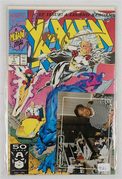 X-Men Oct 1991 Comic Book Issue No 1 Autographed by Tim Lee  
