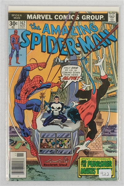 The Amazing Spider-Man Nov 1976 Comic Book Issue No 162 