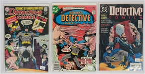 Batman DC Comics Lot of 3 Vintage Comic Books
