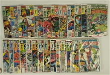 Collection of 26 Vintage Peter Parker The Spectacular Spider-Man Comic Books 