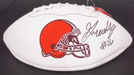 Greedy Williams Autographed Cleveland Browns Football Beckett