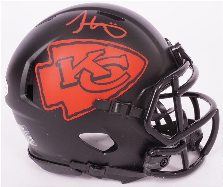 Tyreek Hill Autographed Kansas City Chiefs Mini Helmet Beckett