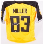 Heath Miller Autographed Pittsburgh Steelers Replica Jersey Beckett