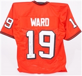 Hines Ward Autographed Georgia Red Replica Jersey Beckett