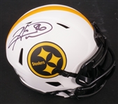 Hines Ward Autographed Pittsburgh Steelers Mini Helmet Beckett