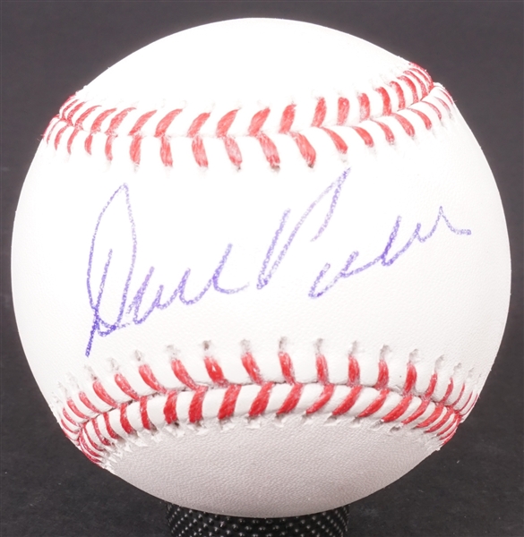 Dave Parker Autographed Official Baseball Beckett