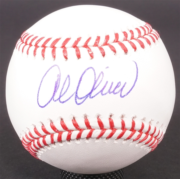 Al Oliver Autographed Official baseball