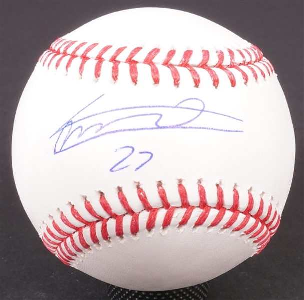 Vladimir Guerrero Jr. Autographed Official Baseball JSA