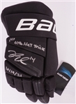 Joel Eriksson Ek Autographed & Inscribed Replica Hockey Glove Beckett