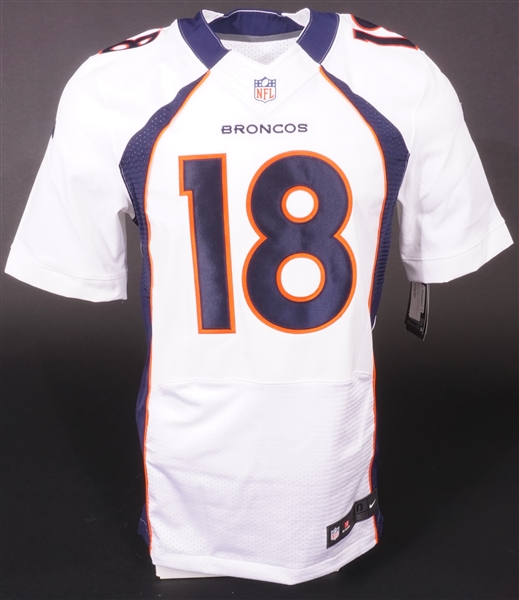 Peyton Manning Autographed & Inscribed Denver Broncos Authentic Jersey