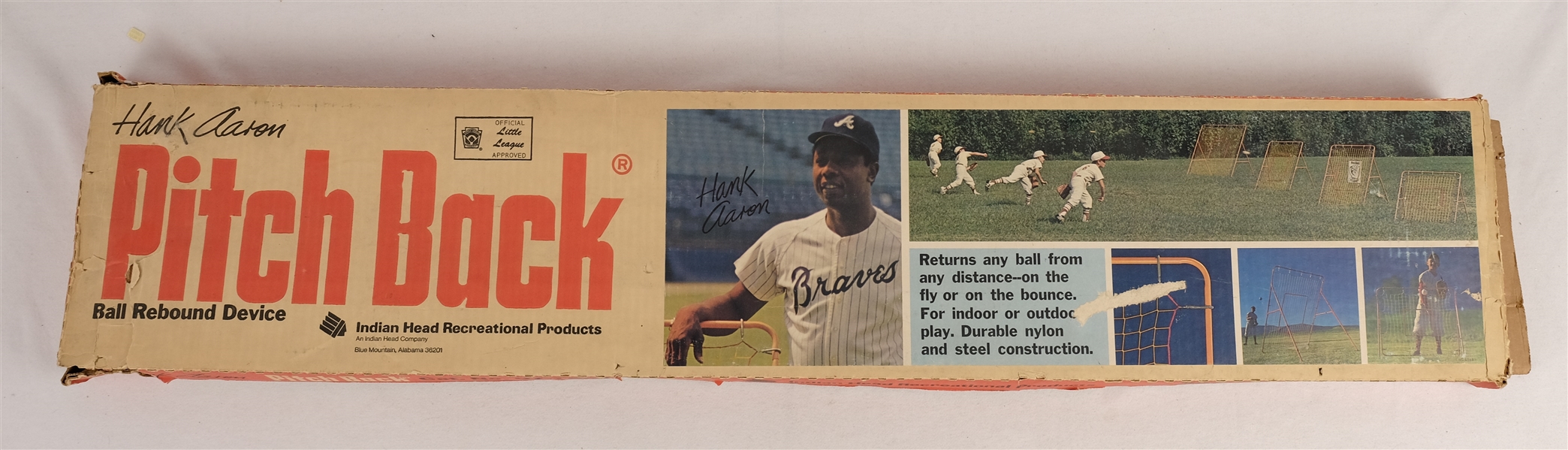 Hank Aaron 1970-71 Pitchback Pitching Device