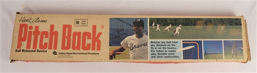 Hank Aaron 1970-71 Pitchback Pitching Device