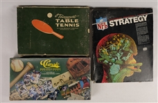Lot of 3 Vintage Sports Board Games