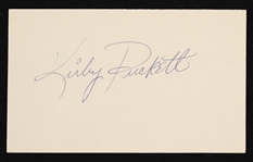 Kirby Puckett Rookie Era Cut Signature  