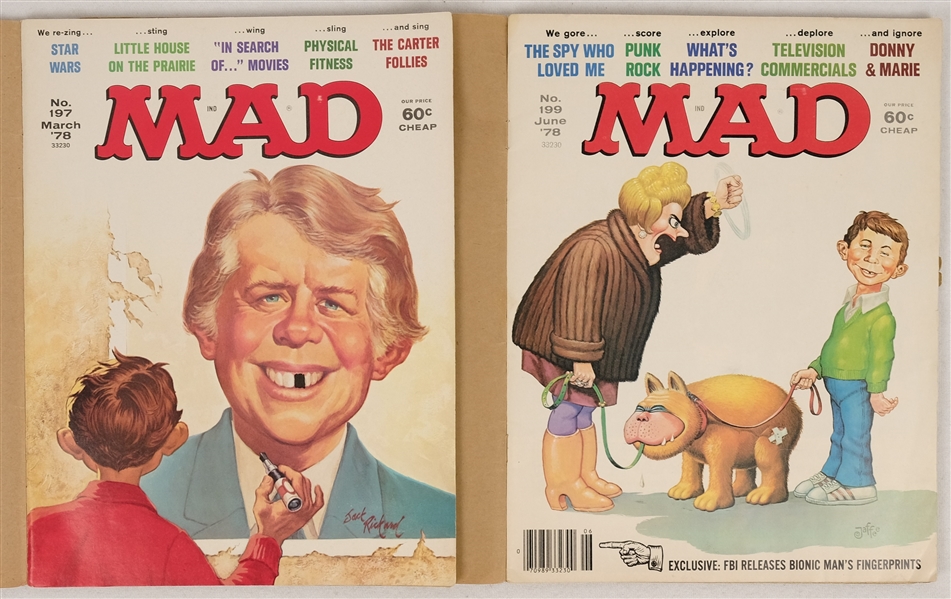 Vintage 1978 MAD Magazines