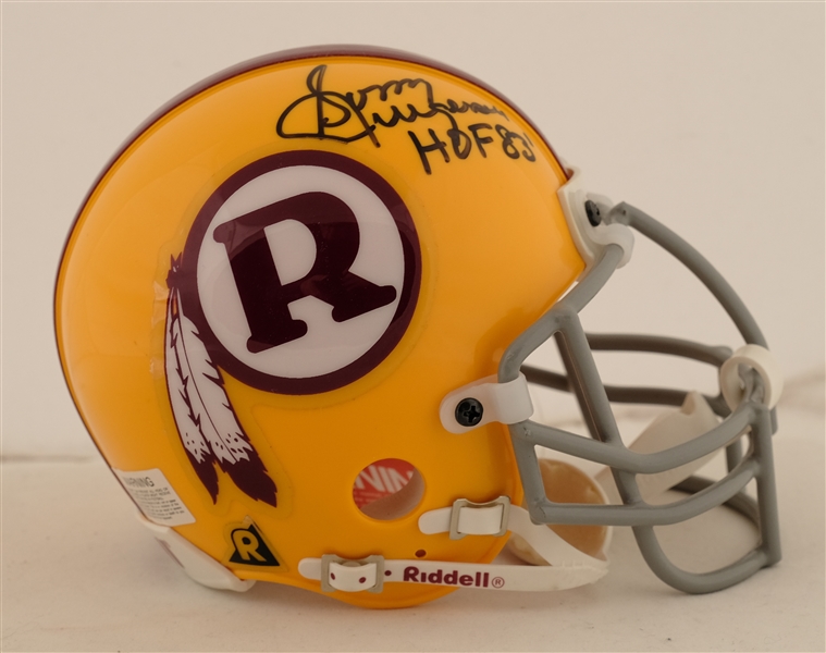 Sonny Jurgensen Autographed Washington Redskins Mini Helmet