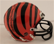 Anthony Muñoz Cincinnati Bengals Autographed Mini Helmet