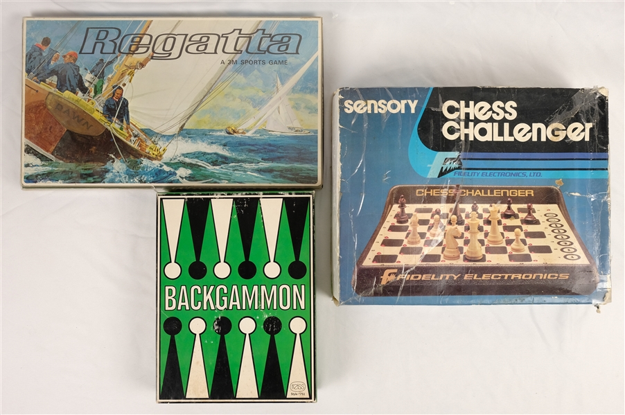 Lot of 3 Vintage Board Games