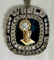 James Posey 2006 Miami Heat NBA World Champions 14K Gold & Diamond Pendant  