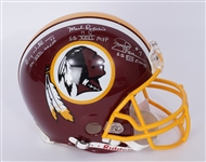 Washington Redskins Autographed Authentic Full Size Helmet w/Joe Theismann Beckett