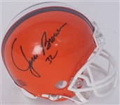 Jim Brown Autographed Cleveland Browns Mini Helmet Beckett