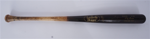 Kirby Puckett c. 1991-1992 Minnesota Twins Game Used & Autographed Bat PSA/DNA GU 8.5