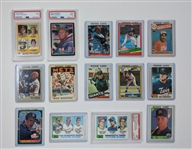 Collection of Minnesota Twins 1991 World Series Champion Rookie Cards w/ Kirby Puckett