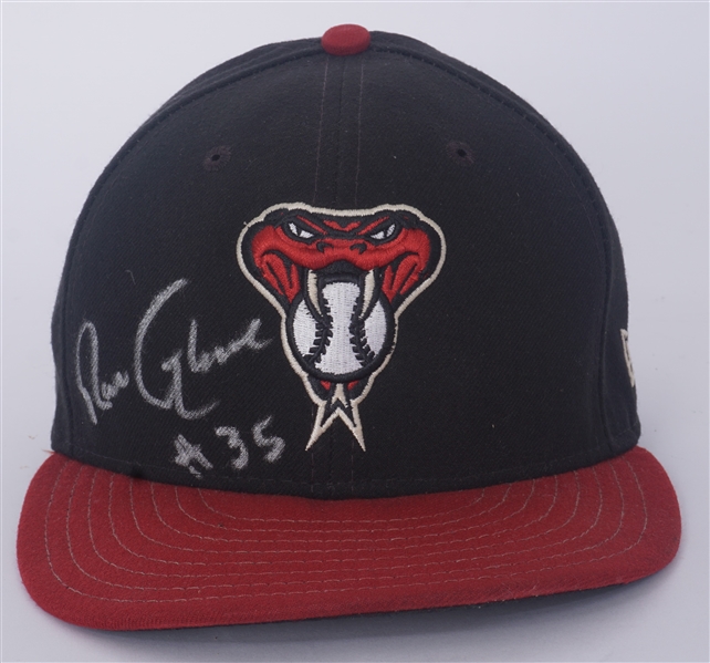 Ron Gardenhire 2017 Game Used & Autographed Arizona Diamondbacks Hat MLB