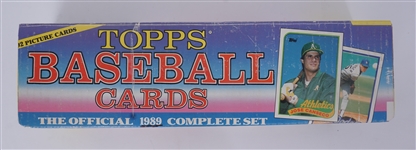 1989 Topps Complete Baseball Card Set