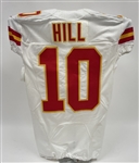Tyreek Hill 2015-2016 Kansas City Chiefs Game Issued Road Jersey w/ Dave Miedema LOA