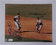 Brooks Robinson & Luis Aparicio Autographed 8x10 Photo JSA