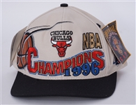 Chicago Bulls 1996 NBA Champions Official Locker Room Basketball Hat