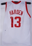 James Harden Autographed Houston Rockets Replica Jersey Beckett