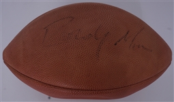 Randy Moss Autographed NFL Football
