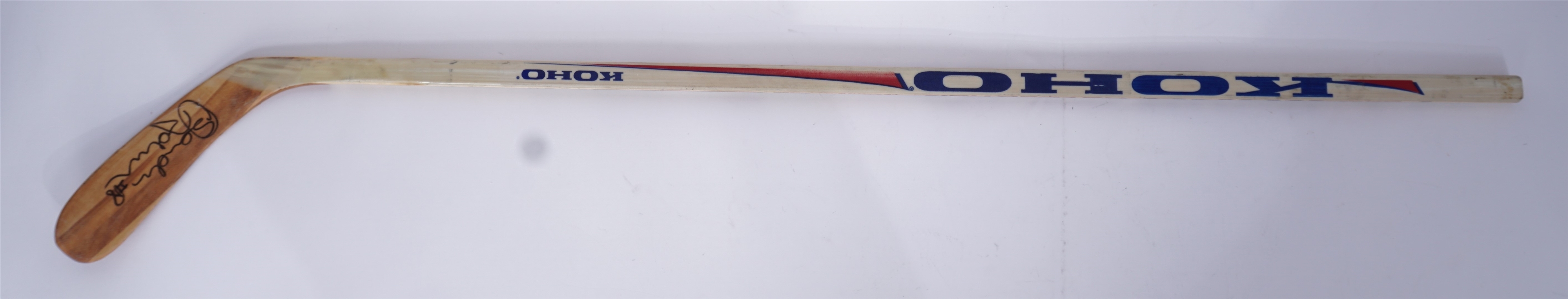 Sandis Ozolinsh Autographed Hockey Stick