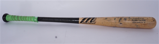 Alcides Escobar Game Used Bat