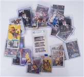 Lot of 29 Kobe Bryant & Shaquille ONeal Basketball Cards w/ Many Rookie Cards