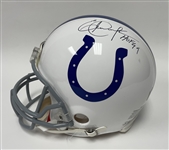 Eric Dickerson Autographed Indianapolis Colts Full Size Authentic Helmet Beckett