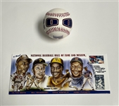 2001 National Baseball HOF 2001 Stamp Cachet w/ HOF 2001 Fotoball