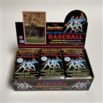 Unopened Factory Box of 1987 Sportflics Baseball Cards 